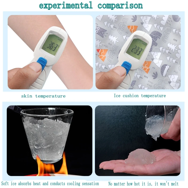 Охлаждающий коврик для собак мягкая дышащая подстилка льда водонепроницаемая
