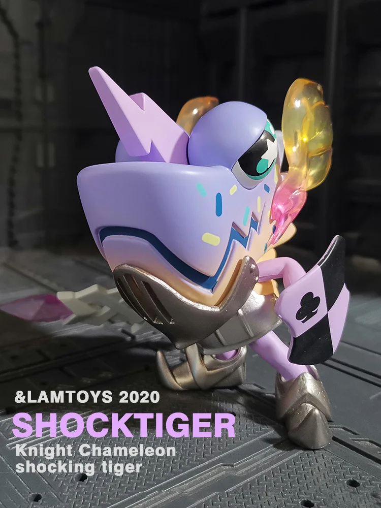 LAM TOYS * WAZZUP, хамелеон, конфеты, рыцарь, фосфоресцирующая серия, подтверждение пятого поколения, искусственная мода, ручная работа