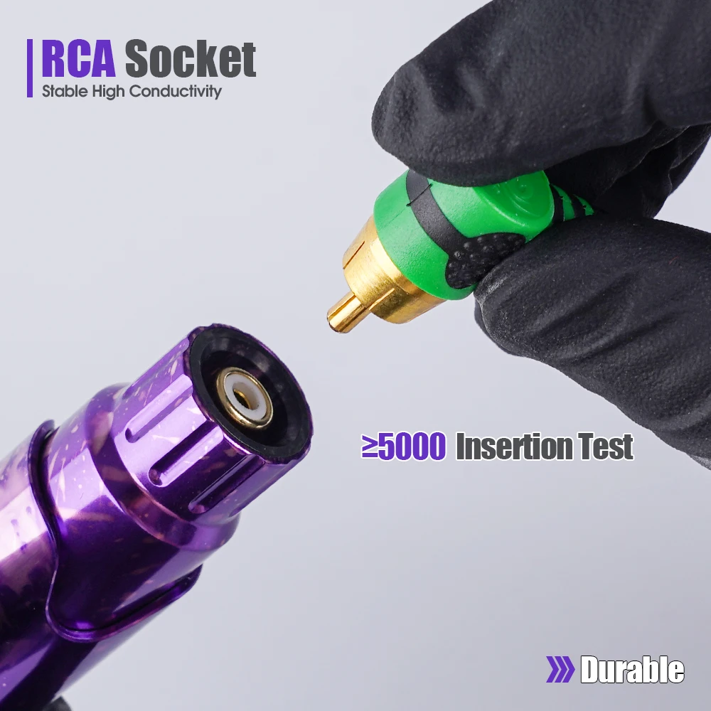 Тату-машинка Mast P10 с фиолетовым градиентом вращающаяся тату-машинка ПЗУ карандаш