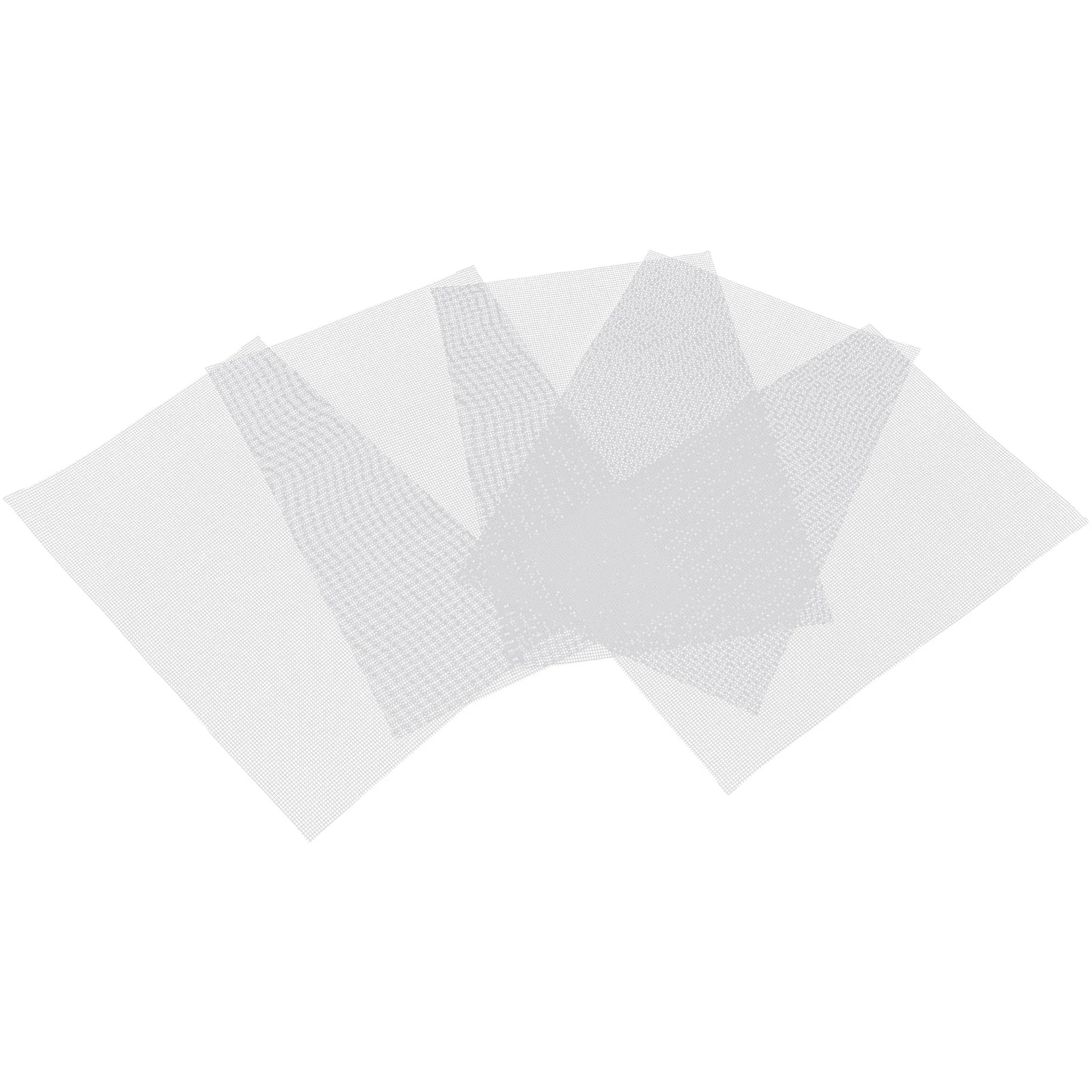 

5Pcs Flowerpot Hole Mesh Mat Flowerpot Mesh Pad Bonsai Mesh Drainage Screen Bonsai Bottom Grid Mat