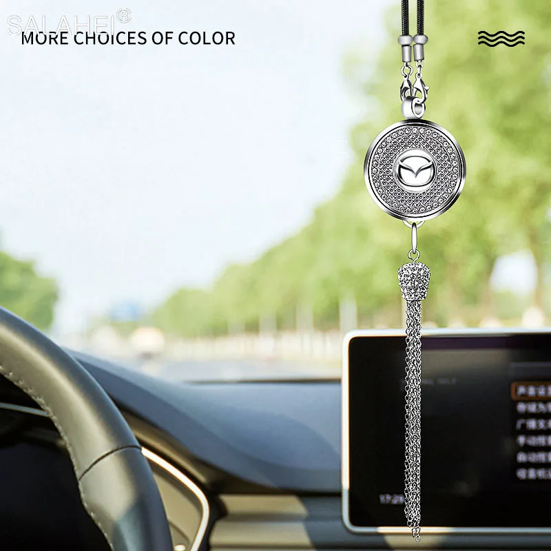 

Car Metal Aromatherapy Air Freshener Pendants For Mazda 2 3 6 Demio CX3 CX-5 CX5 CX 5 CX7 CX9 MX5 Axela Atenza 2017 2018 2019