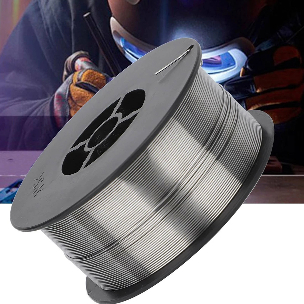 0.8mm/0.031-304 Stainless Steel Gasless Mig-Welding Wire With Flux Core Silver E71T-GS Airless Welding Wire Welding Pats