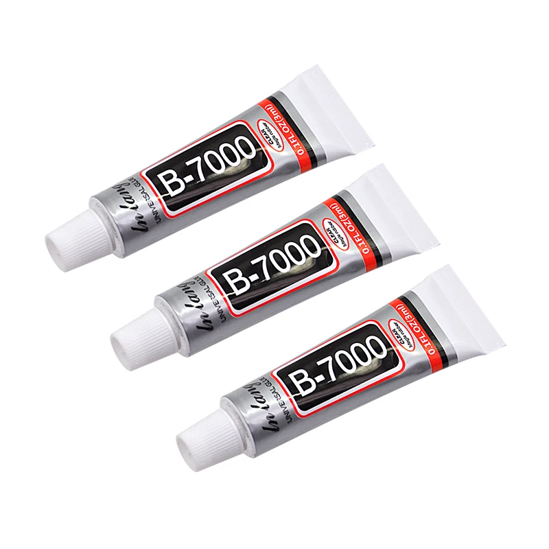 3ML B7000 Clear Contact Phone Repair Adhesive Universal Glass Plastic DIY Glue B-7000 With Precision Applicator Free Shiping