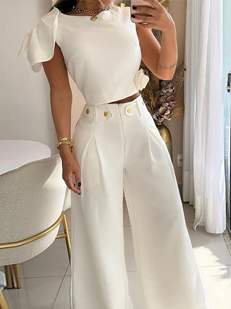 Deioao женский комплект футболка и брюки