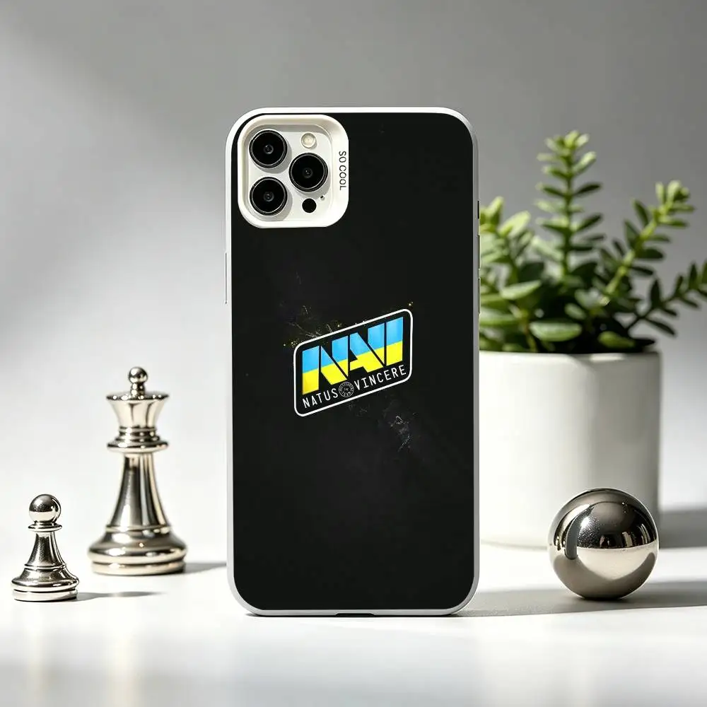 Фото Чехол для телефона Natus Vincure Game CS2 для iPhone 17, 16, 15, 14, 13, 12 Plus, Pro Max, XS, белый/серебристый, чехол-накладка №4