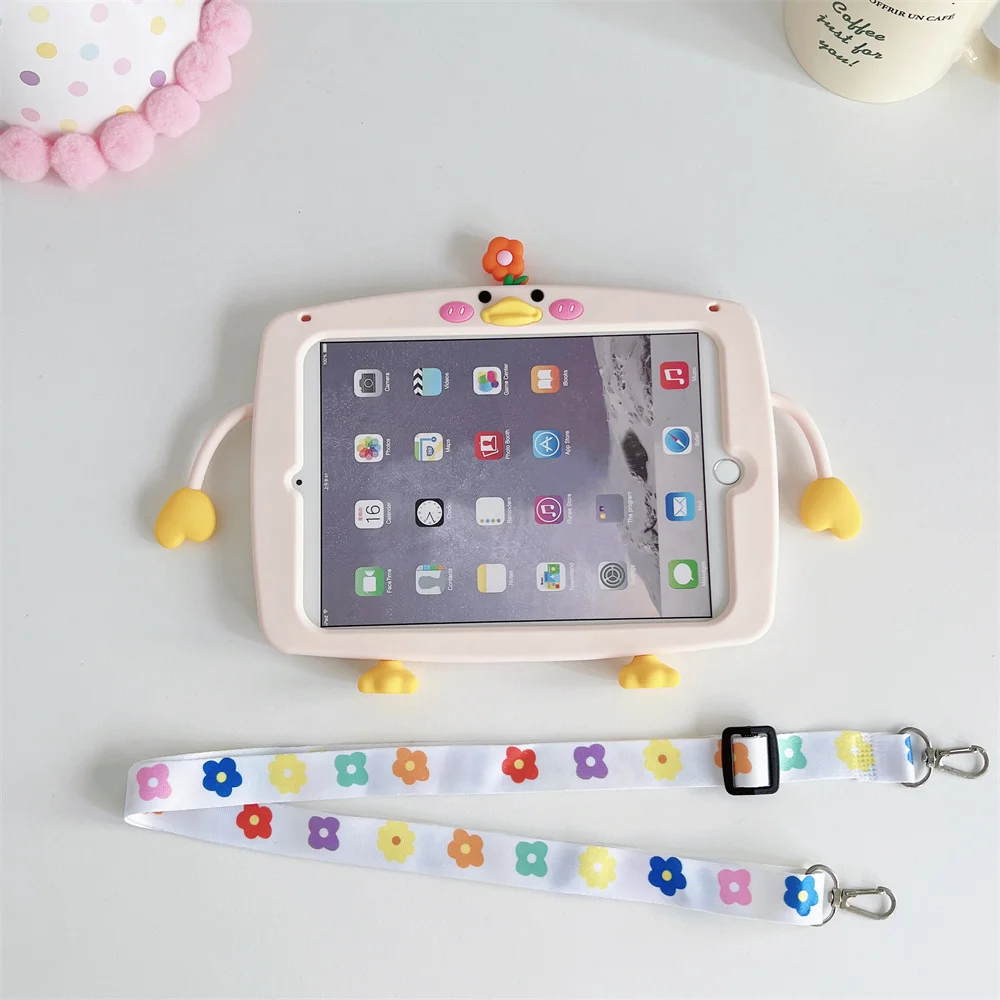 

Case for ipad mini 1 2 3 4 5 6 mini2 mini3 mini4 mini5 mini6 Chick Cartoon Tablet PC cover 1st 2nd 3rd 4th 5th 6th Soft Silicone