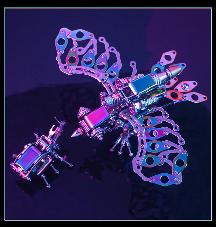 Трехмерная металлическая Сборная модель Yuanling Bird 3D украшения для птиц сложный