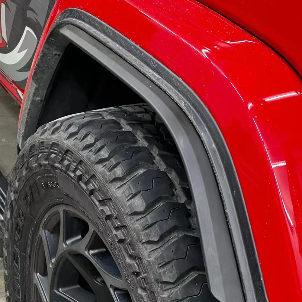 

Передние края автомобильного колеса, сверхширокие крылья для Jeep Wrangler JL 2018-2020 LANTSUN JL1280
