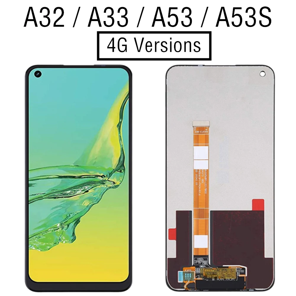 

6.5" For OPPO A53 A53 s 2020 CPH2127 CPH2139 LCD Display Screen Touch Digitizer Replacement For OPPO A32 A33 4G Screen