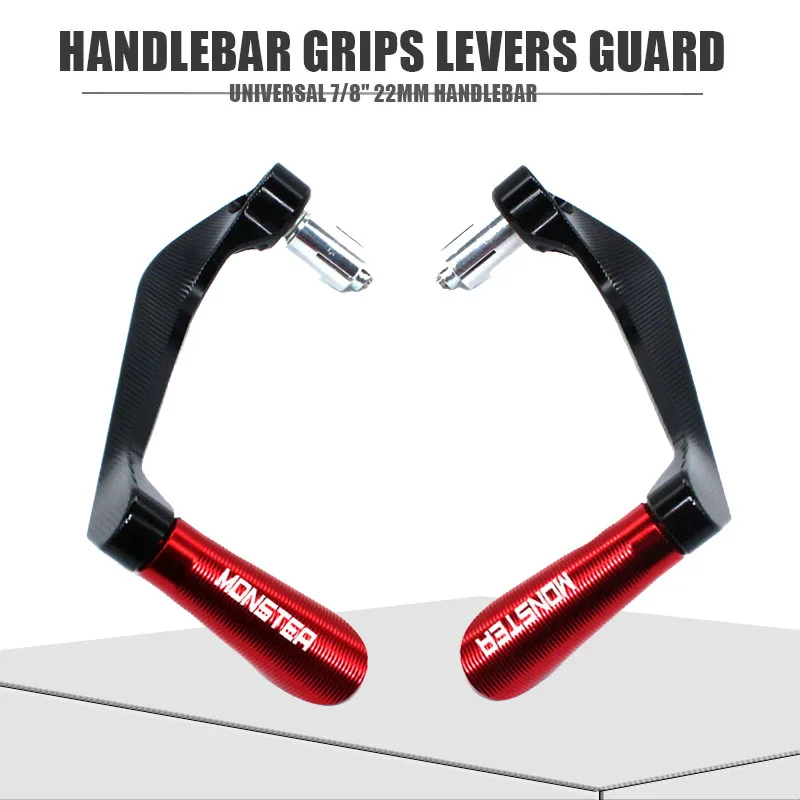 

Motorcycle Handguard Brake Clutch Lever Protector Hand Guard For Ducati MONSTER 695 696 795 796 797 821 1200 1200S 1100/S EVO