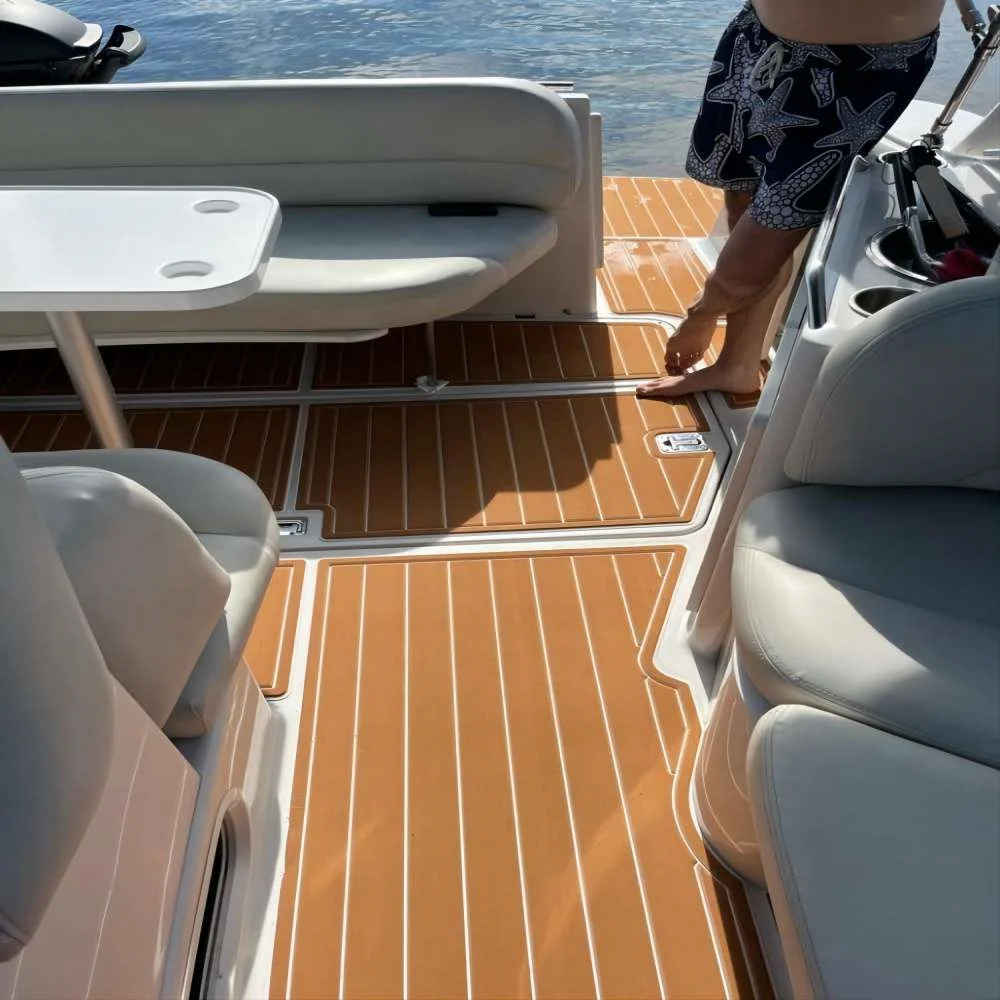 2000 Four Winns 298 Vista Платформа для плавания Кокпита Лодка из пенопласта EVA Тиковая