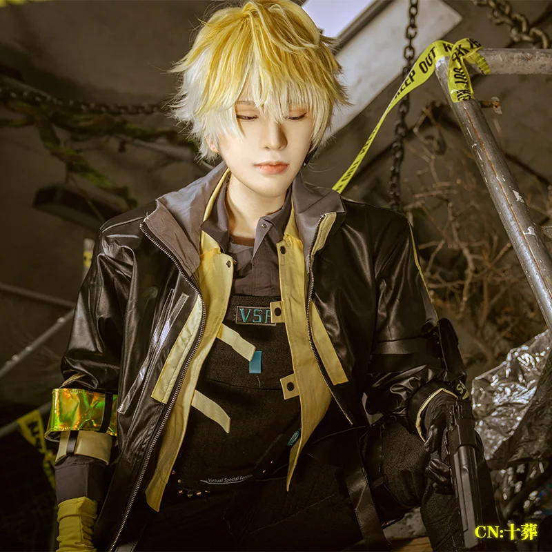 COSLEE [S-3XL] Vtuber Nijisanji Sonny Brisko Косплей Костюм Модная мужская одежда Хэллоуин Вечеринка