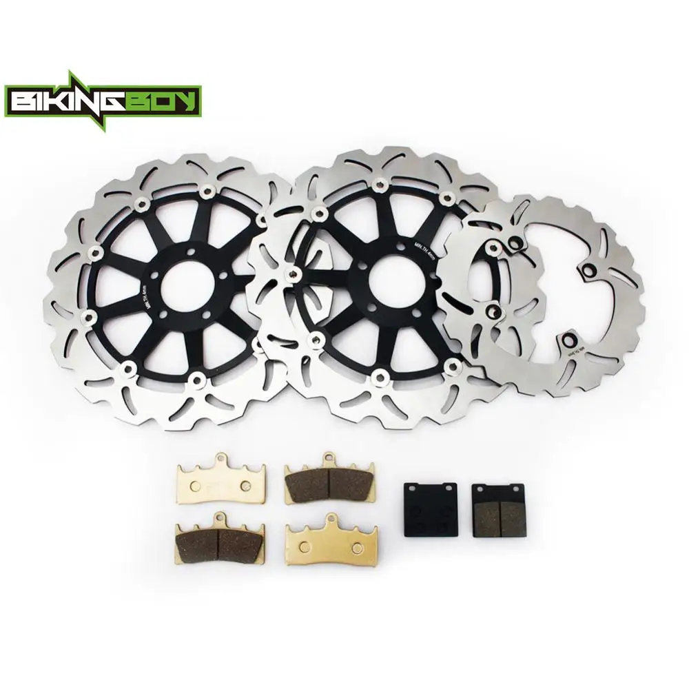 Передние Задние тормозные диски BIKINGBOY для Kawasaki ZX12R Ninja ZX-12R 00 01 02 03 ZX 1200 A1 A2 B1 B2 роторы