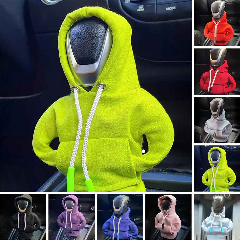 Car Shift Lever Gear Shift Hoodie Cover Shift Cover Gear Handle Decoration Fits Manual Automatic Universal Interior Decor Car Shift Lever Gear Shift Hoodie Cover Shift Cover Gear Handle Decoration Fits Manual Automatic Universal Interior Decor