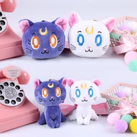 sanrio japanese anime beautiful girl warrior water ice moon luna cat cute plush dolls bags pendant gifts for friends children