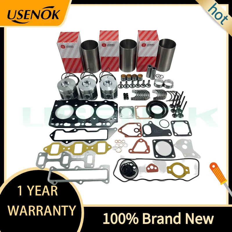 

Высококачественный Ремонтный комплект для дизельного двигателя Yanmar 3TNV84, запасные части