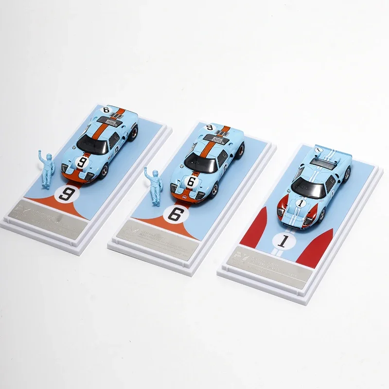 FY 1:64 Ford GT40 Mk1 Le Mans Racing No 6 нет. 9-х заливная статическая модель из сплава детская