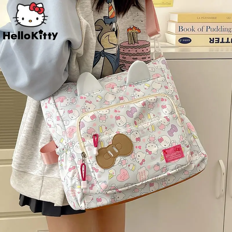 Женская сумка-почтальонка в стиле леса японском Y2k Студенческая сумка через