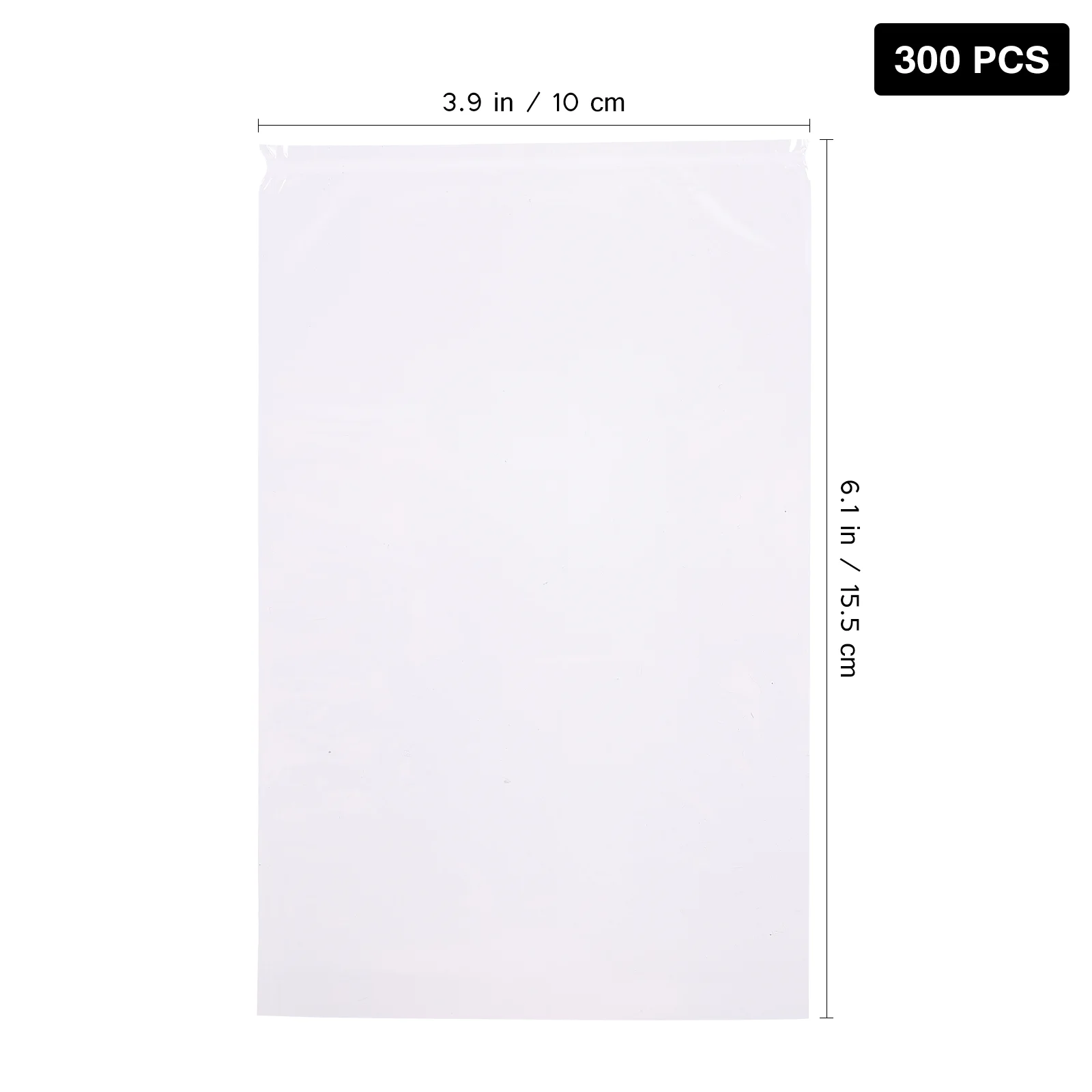 Supvox 300 шт. термоусадочная пленка из ПВХ прозрачные термоусадочные пакеты