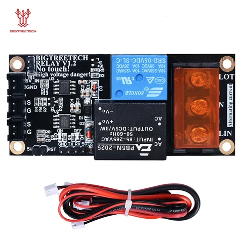BIGTREETECH Relay V1.2 Модуль отключения питания  для 3D-принтеров