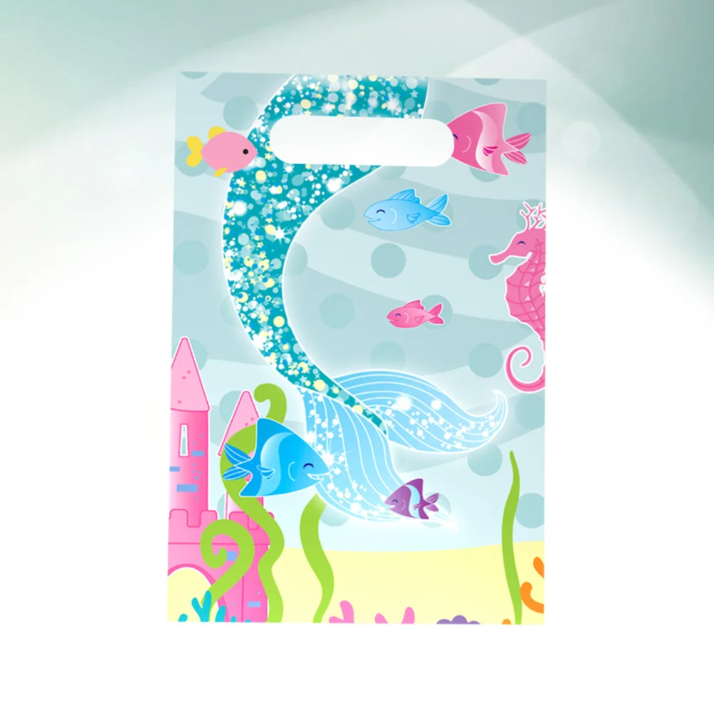 

10 Pcs Plastic Gift Bag Gift Bags Candy Pouch Plastic 18pcs Cartoon Child