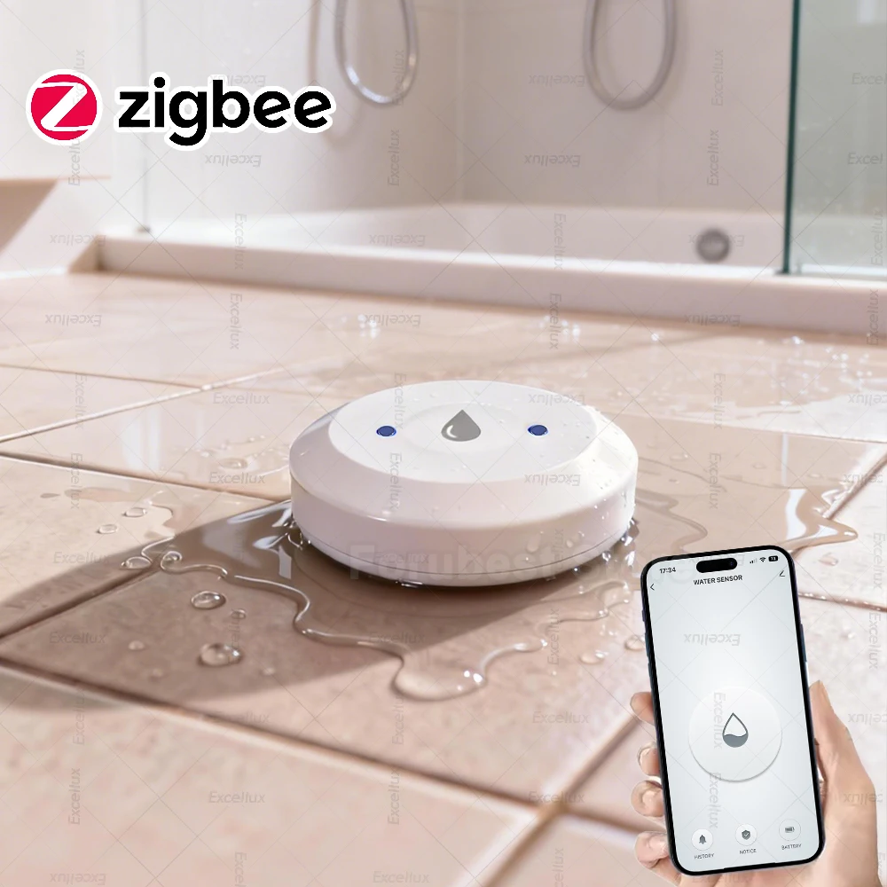 

Zigbee датчик протечки воды для кухни