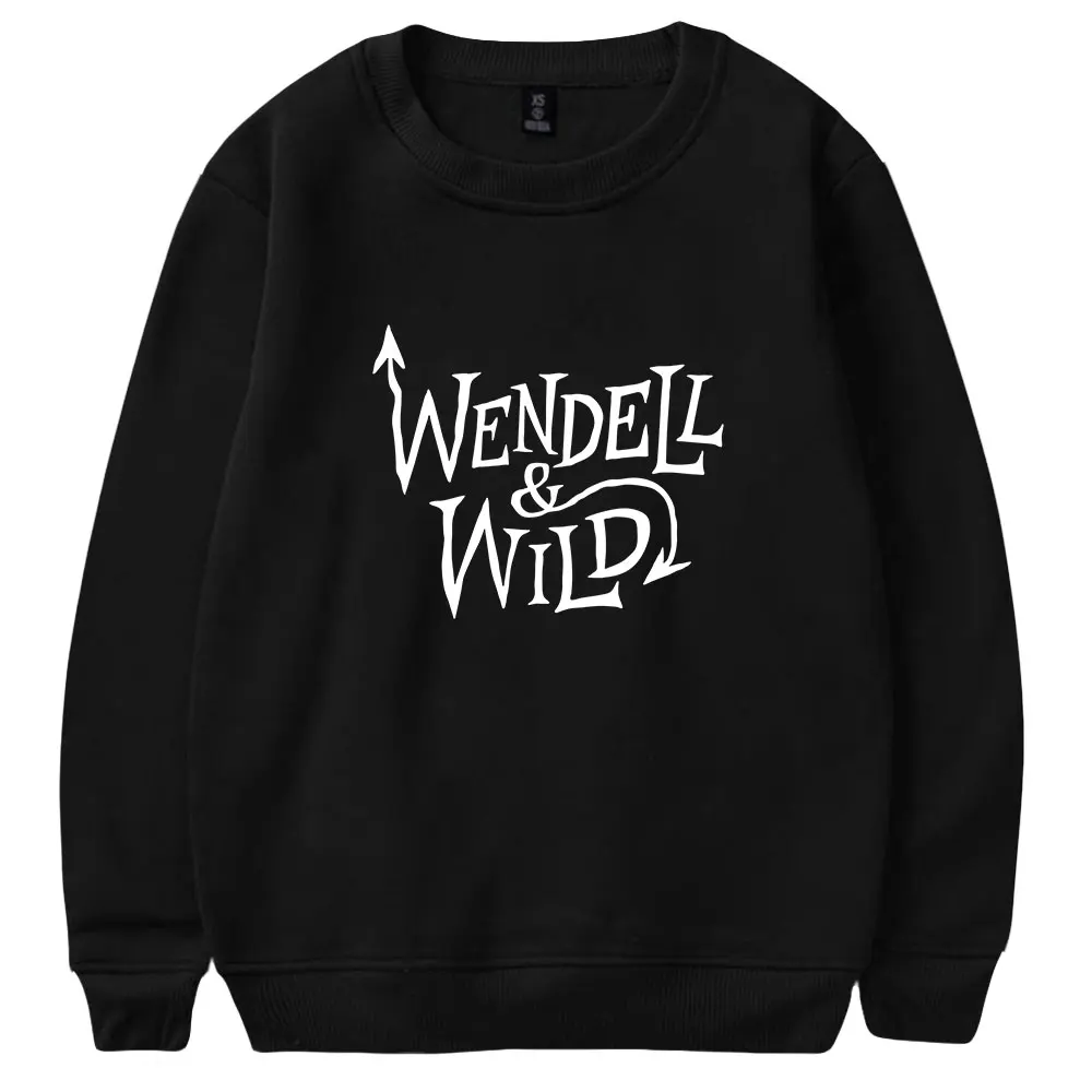 

Wendell & Wild O-Neck Sweatshirts Women Men Long Sleeve Sweatshirts Unisex Streetwear Casual Fashion Clothes