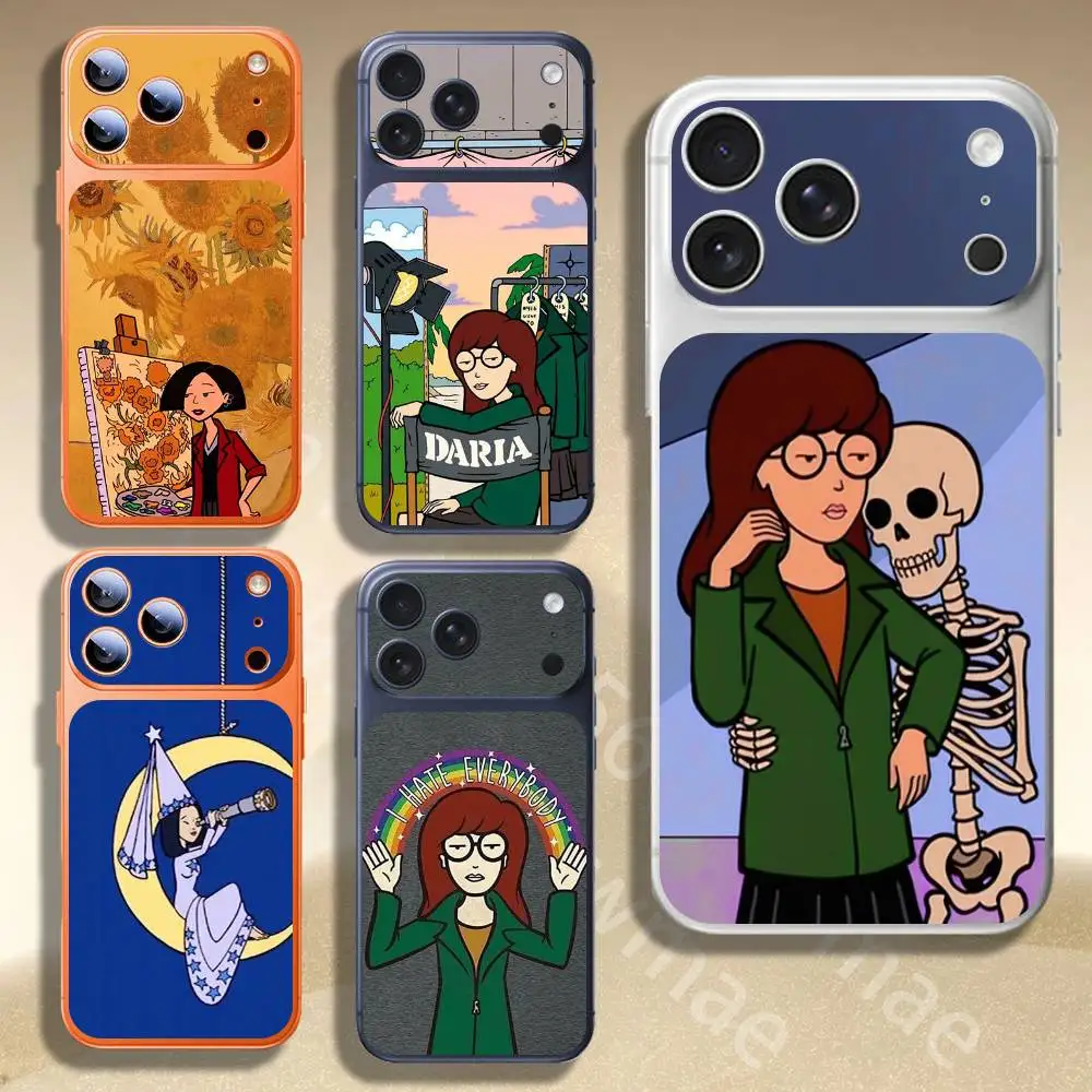 Фото Защитная наклейка D-Daria M-Morgendorffer на заднюю панель для iPhone 17 Pro/17 Pro Max, цветная №1