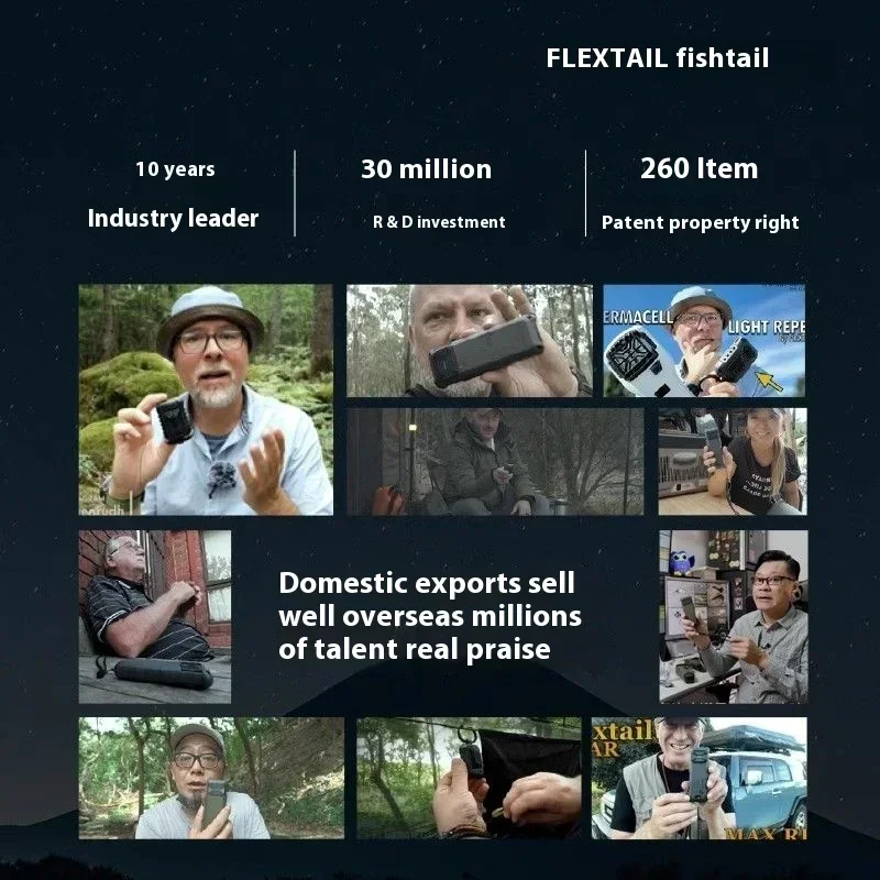 Отпугиватель комаров Flextail портативный репеллент от беспроводной для