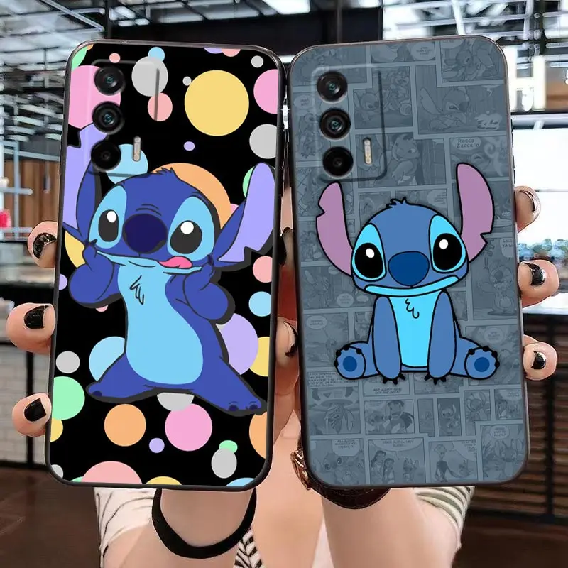 

Funda Coque Case for Realme C1 C2 C3 C21 C25 C15 C12 XT GT C35 5 6 7 7i 8 8i 9 Neo2 3 Pro Case Capa Para Cover Funny Cute Stitch