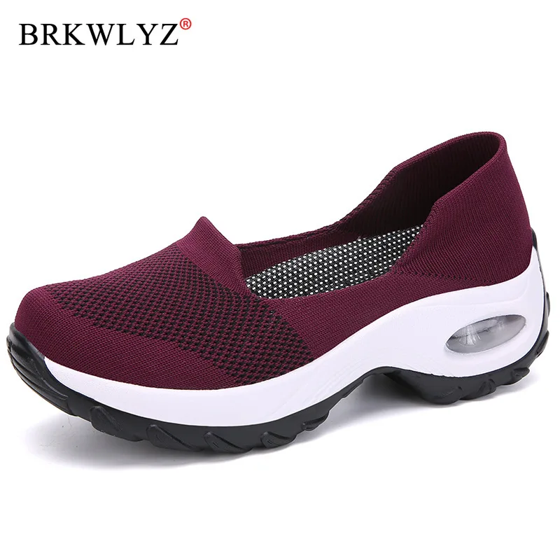 

Light Sneakers Women Running Shoes Women Breathable Mesh Slip-On Shoes Woman Sports Shoes Zapatillas Mujer Sneakers Women
