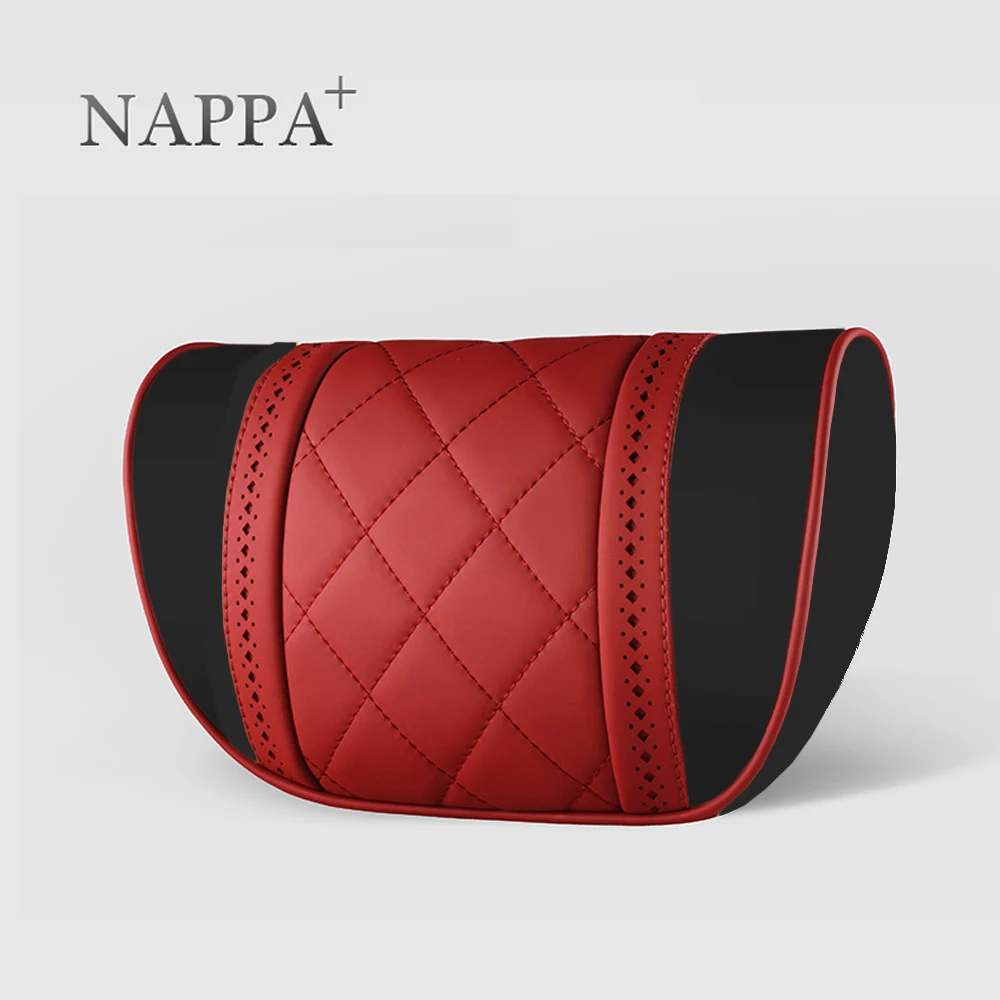 

NAPPA Leather Car Headrest For Mercedes Benz AMG W203 W204 W205 W211 W212 W213 W176 GLA Car Seat Rest Cushion Neck Pillow