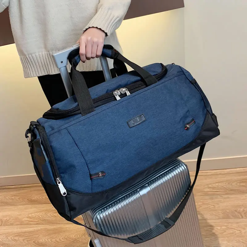 Large Capacity Waterproof Folding Men's and Women's Travel Bag Luggage Bag Travel Bag Handbag Travel Bag Travel Bag