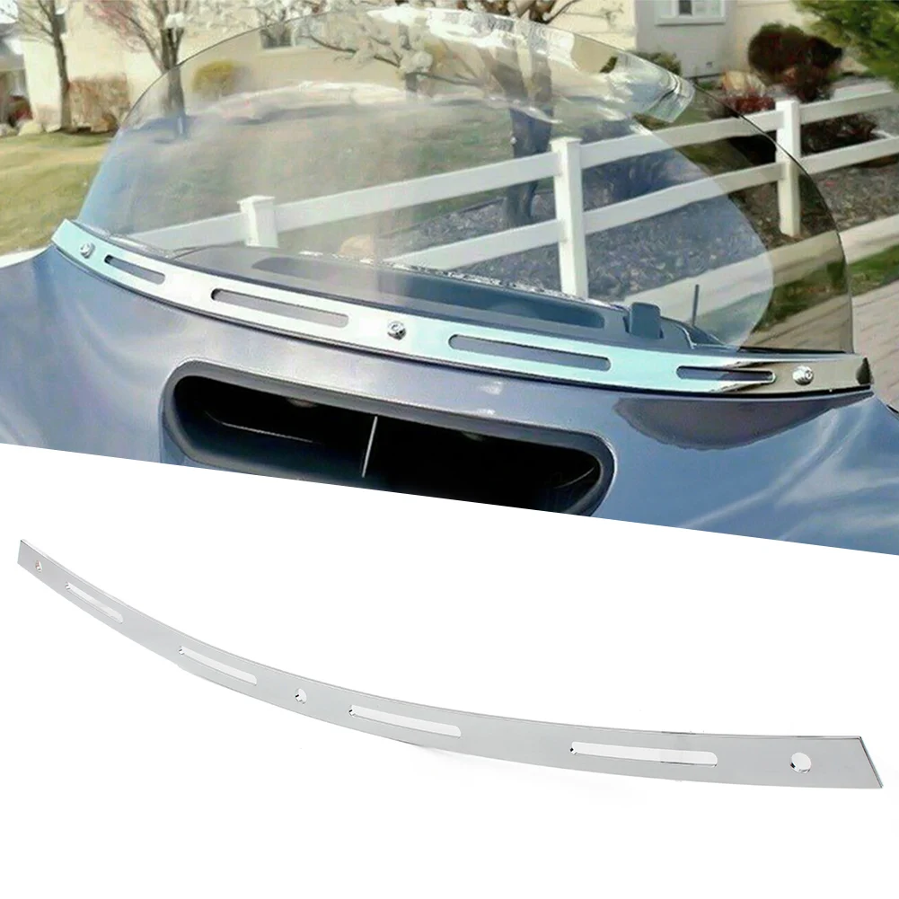 

Motorcycle Windscreen Windshield Trim For Harley Touring Electra Street Tri Glide FLHTC CVO FLHXSE 1996-2013 2004