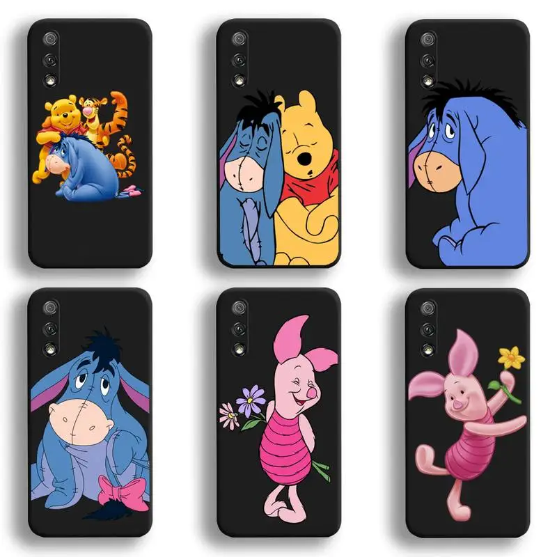 

Pooh Bear eeyore Tigger Piglet Phone Case For Huawei Honor 30 20 10 9 8 8x 8c v30 Lite view 7A pro