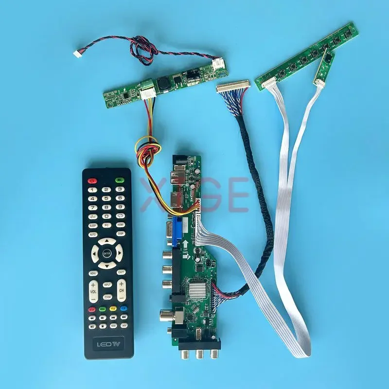 

Controller Board Fit LM238WF1 LM238WF2 LM238WF4 LM238WF5 1920*1080 LCD Monitor 23.8" Kit DVB Digital LVDS 30-Pin USB+DHMI+VGA+AV