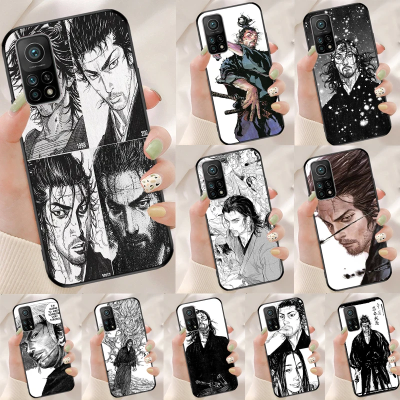 Чехол Vagabond Miyamoto Musashi для Xiaomi Mi 11T Pro, 10T, 11 Lite Ultra, POCO F3, X3 GT, M3, M4 и других.