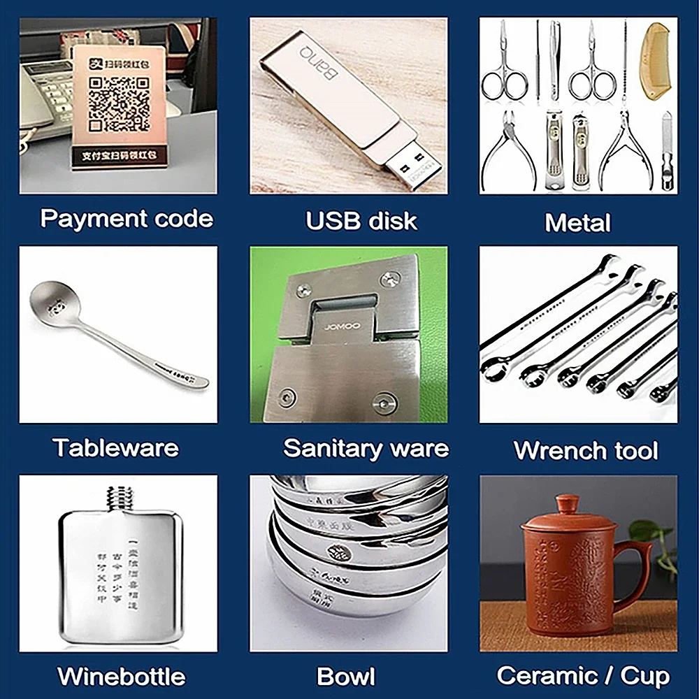 Станок для оптоволокна JPT гравюры на металле Max carte graveur bijoux Raycus серебро или