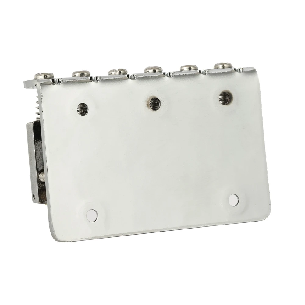 

High Quality Hardtail Bridge Guitar Bridge 6 String 65mm ST TL Ball Code Standard 10.5mm Top-Loading Saddle Zinc Alloy