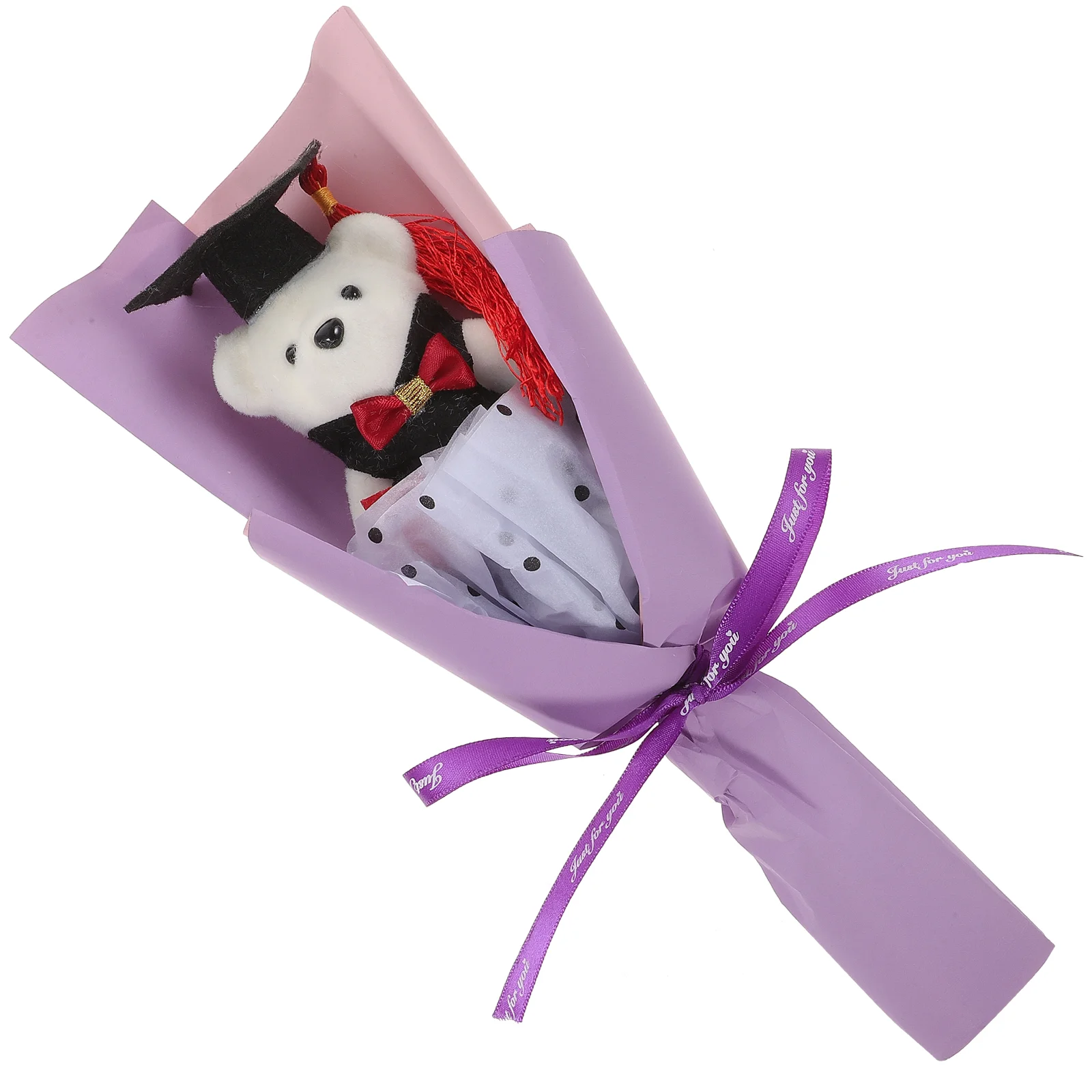 

Graduation Bear Bouquet Ornament Graduates Accessories Decoration Party Favor