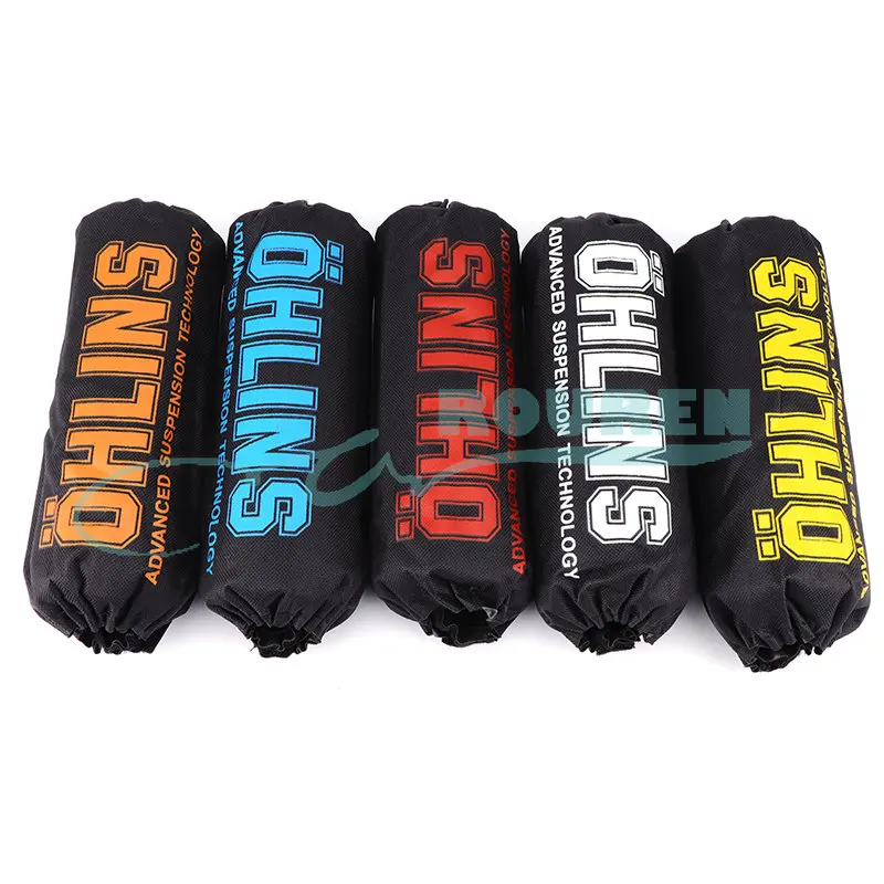 

Motorcycle Accessories Rear Shock Absorbers Cover Protector Wrap Set for CF Moto Cross Electric Dirt Pit Bike Custom Cafe Racer