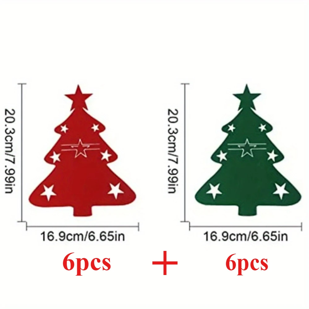 

Рождественский набор для ножей и вилок, 12 шт.