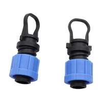 10 pcs dn17 drip tape end plugs drip irrigation pipe fittings garden water connectors for gardening water system