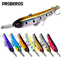 pro beros jerkbait minnow artificial baits floating fishing lure wobbler 10cm 21g for pike trolling hard bait fake tackle