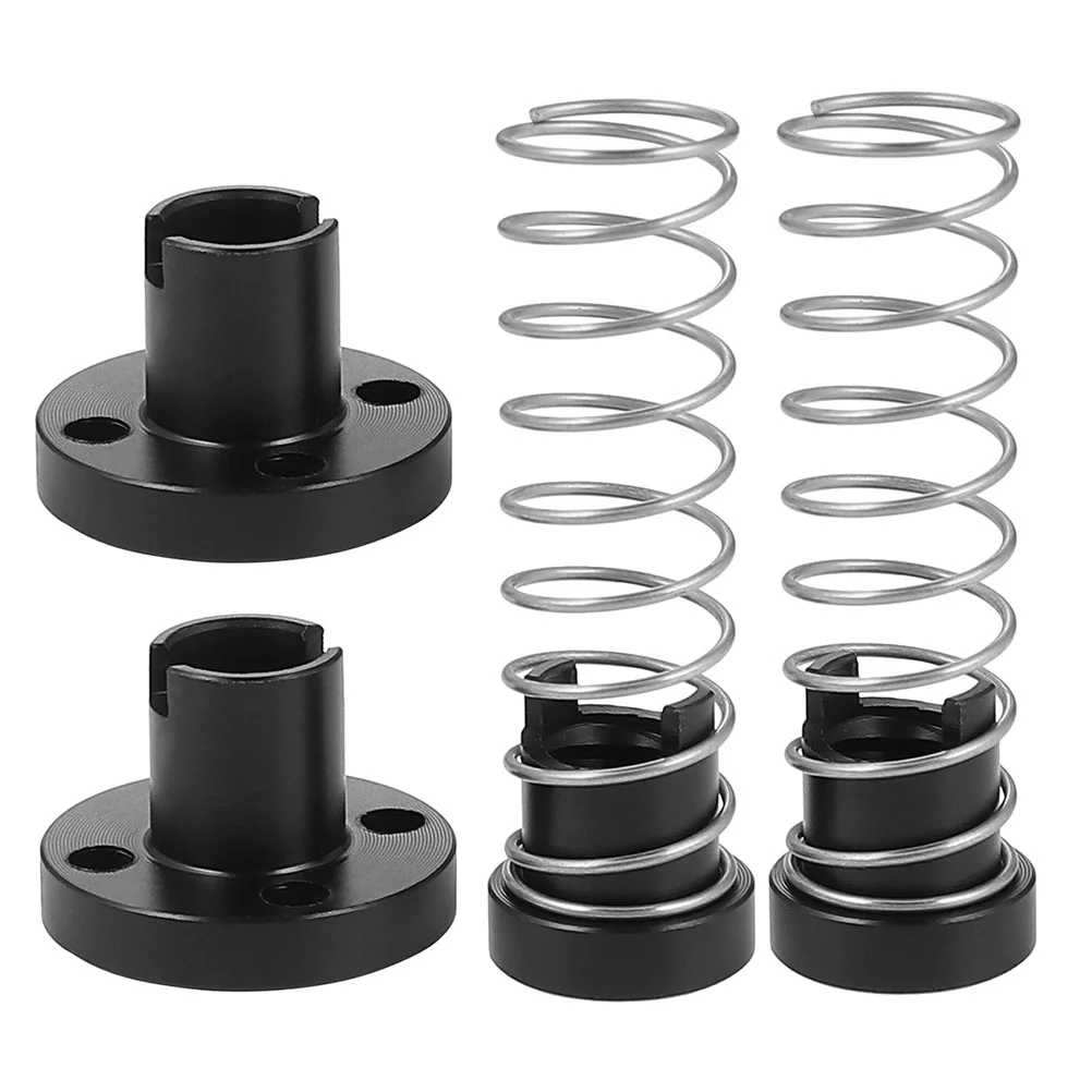 

2pcs Rustproof Small Practical Durable Anti Backlash Nut Lead Screw Nuts Spring Loaded Nuts