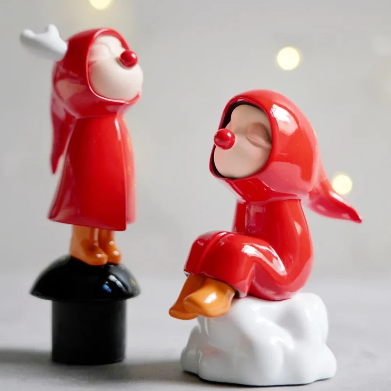 Фото Новинка! Оригинальный Huawei! Коллекционная фигурка Me Too Artist Series Blind Box: Оригинальная художественная смоляная статуэтка для декора рабочего стола, подарок №4