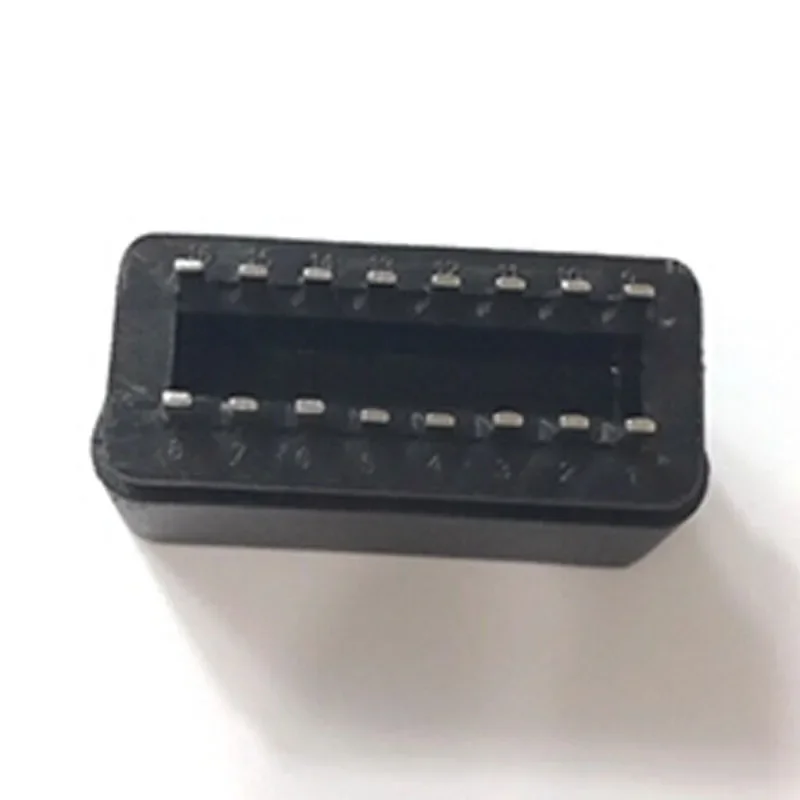 OBD 2 16-контактный разъем Obd Shell Диагностический инструмент Obd2 адаптер Eobd2 Разъем Obdii
