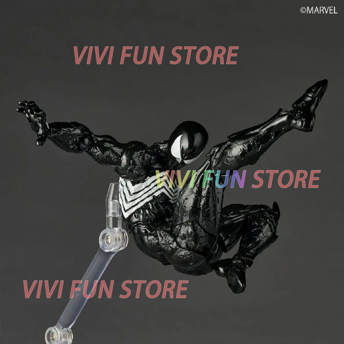 Фото Новинка в наличии: Оригинальная подвижная модель KAIYODO SYMBIOTE SPIDER-MAN Revoltech AMAZING YAMAGUCHI Amazing Spider-Man №3