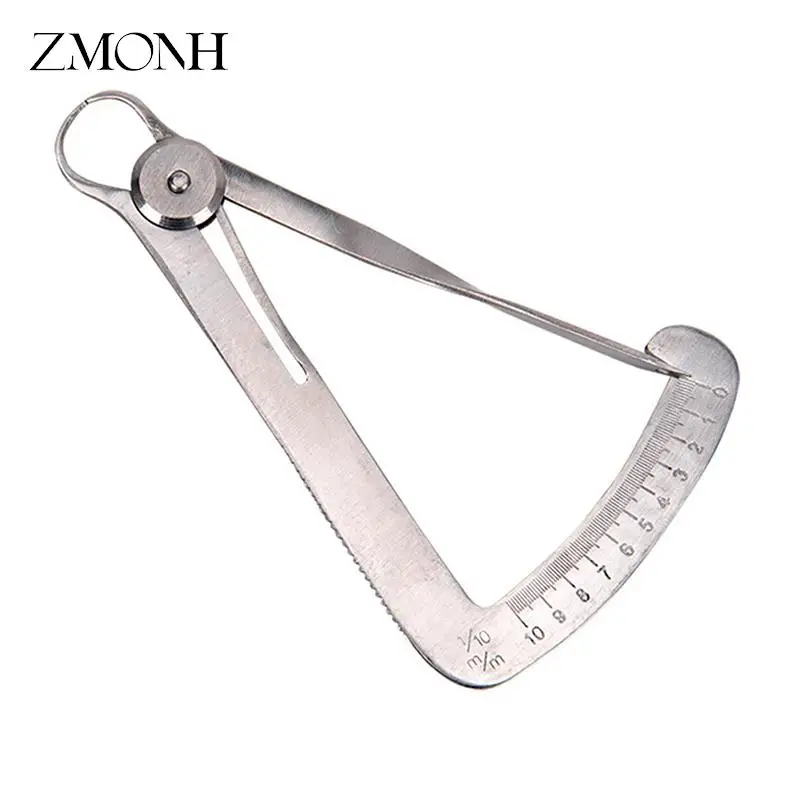 

Стоматологическая металлическая линейка из нержавеющей стали для измерения толщины воска