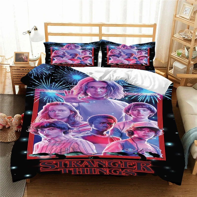 

Комплект постельного белья с пододеяльником и наволочкой «очень странные дела»